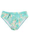 VENICE BEACH Highwaist-Bikini-Hose Bikini Hose Damen - t&uuml;rkis bedruckt