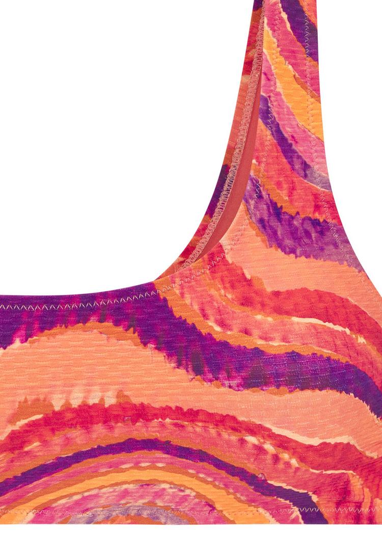 BRUNO BANANI BRUNO BANANI Bustier-Bikini-Top Bikini Oberteil Damen - rot-pflaume - 0 | SportScheck