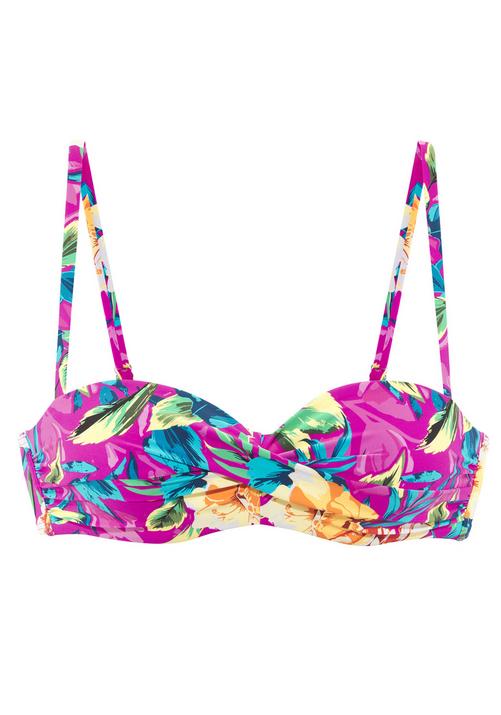 Lascana B&uuml;gel-Bandeau-Bikini-Top Bikini Oberteil Damen