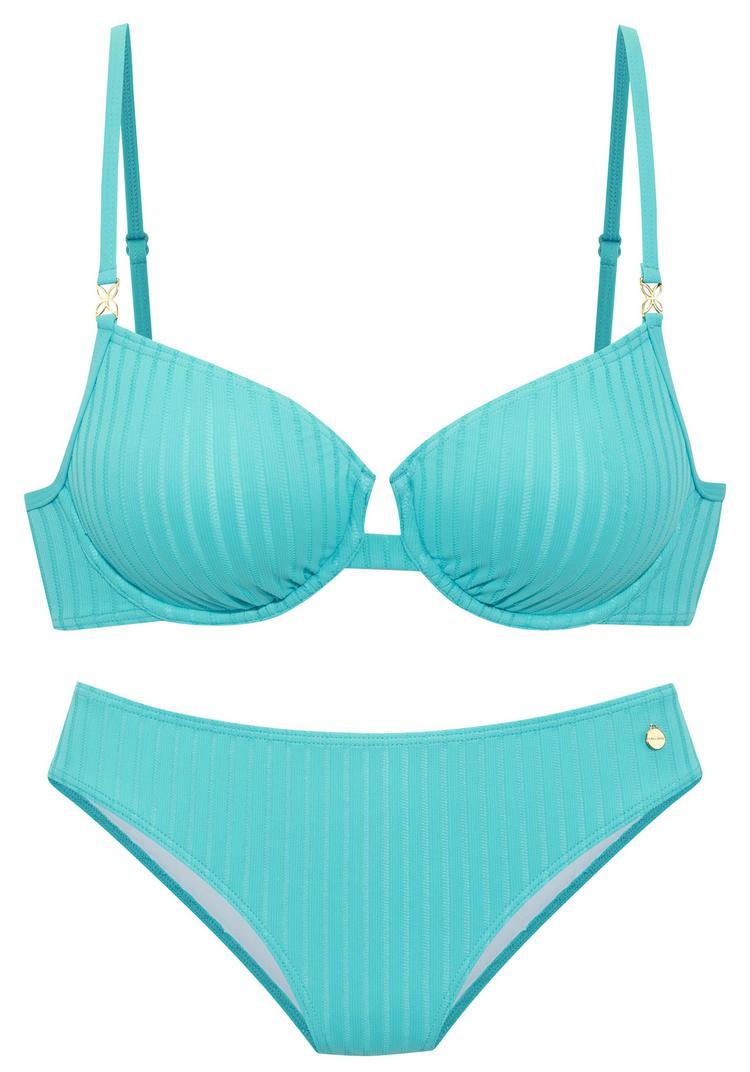 Lascana Lascana B&uuml;gel-Bikini Bikini Set Damen - t&uuml;rkis - 0 | SportScheck