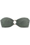 Lascana Bandeau-Bikini-Top Bikini Oberteil Damen - oliv