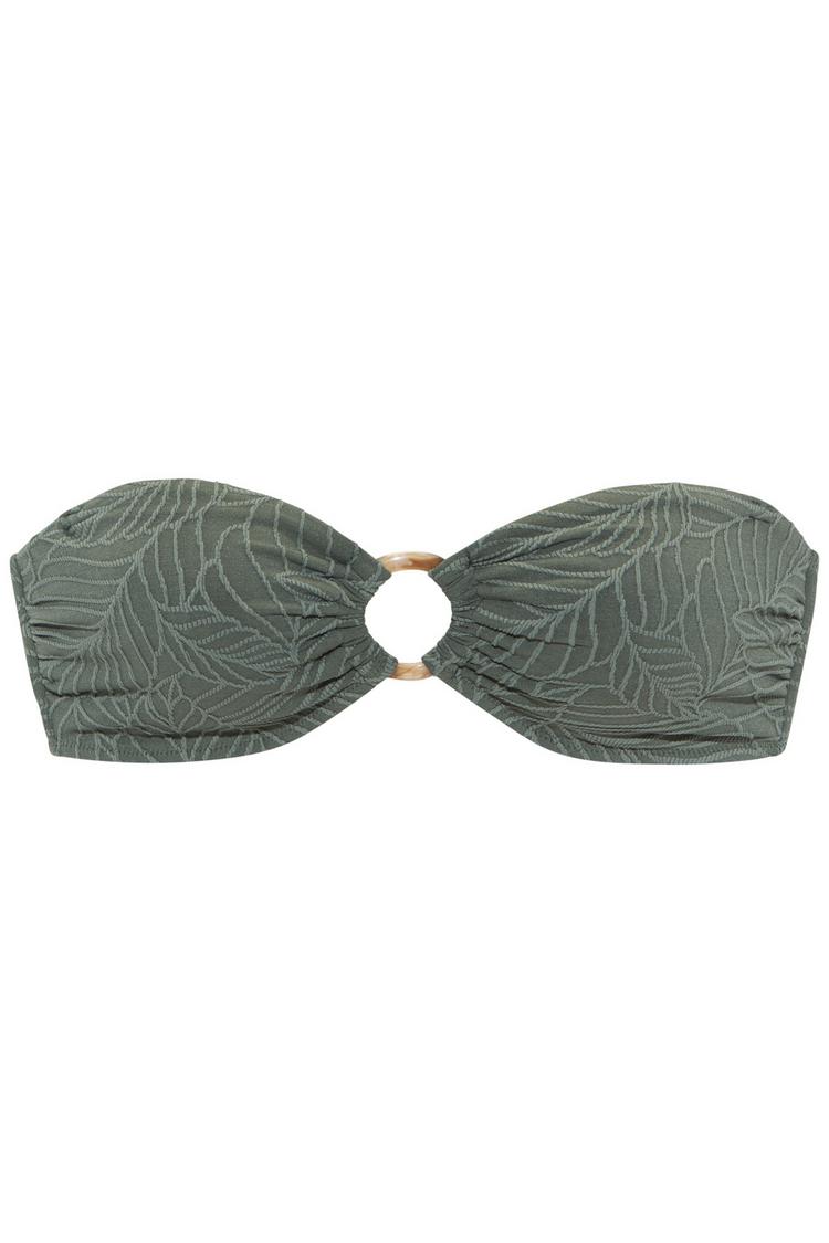 Lascana Lascana Bandeau-Bikini-Top Bikini Oberteil Damen - oliv - 0 | SportScheck