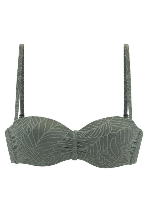 Lascana B&uuml;gel-Bandeau-Bikini-Top Bikini Oberteil Damen
