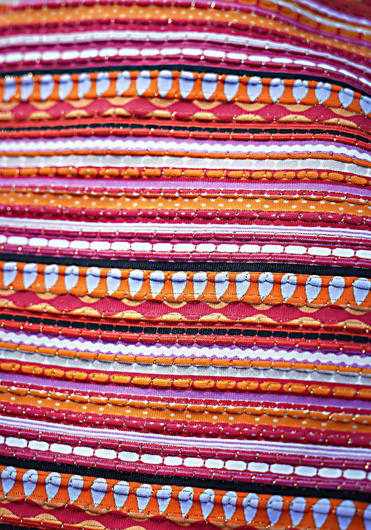 Lascana Lascana Triangel-Bikini Bikini Set Damen - orange gestreift - 1 | SportScheck