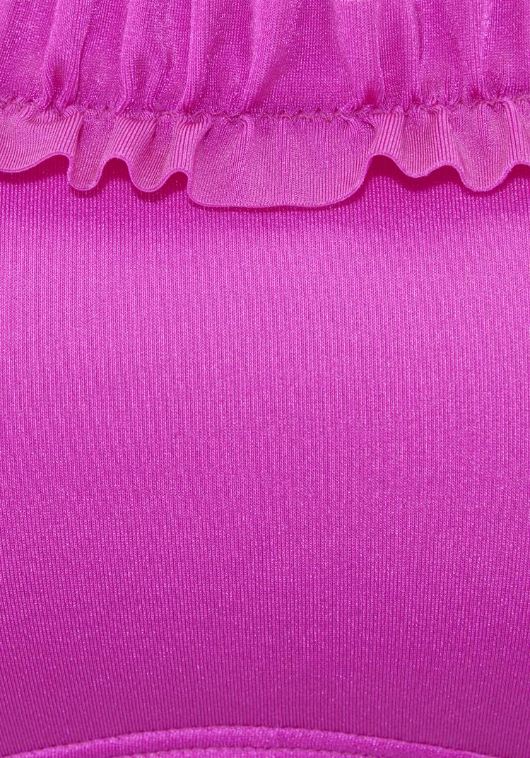 Lascana Lascana Bandeau-Bikini-Top Bikini Oberteil Damen - magenta - 0 | SportScheck