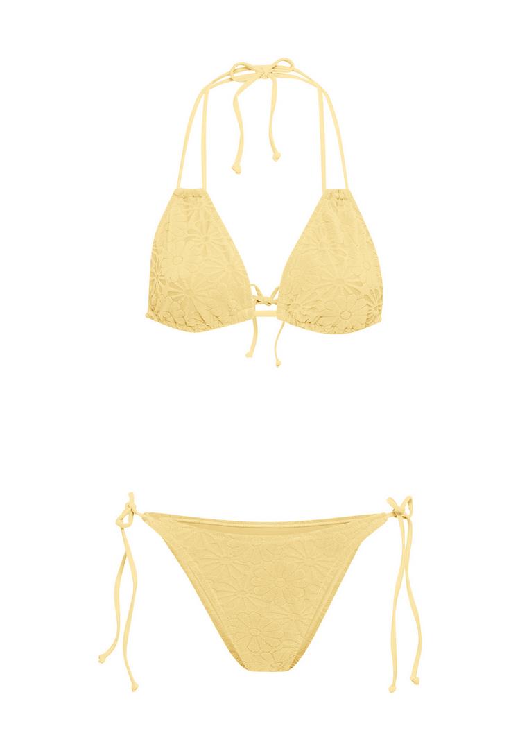 LSCN by Lascana LSCN by Lascana Triangel-Bikini Bikini Set Damen - gelb - 0 | SportScheck