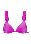Lascana Triangel-Bikini-Top Bikini Oberteil Damen - magenta