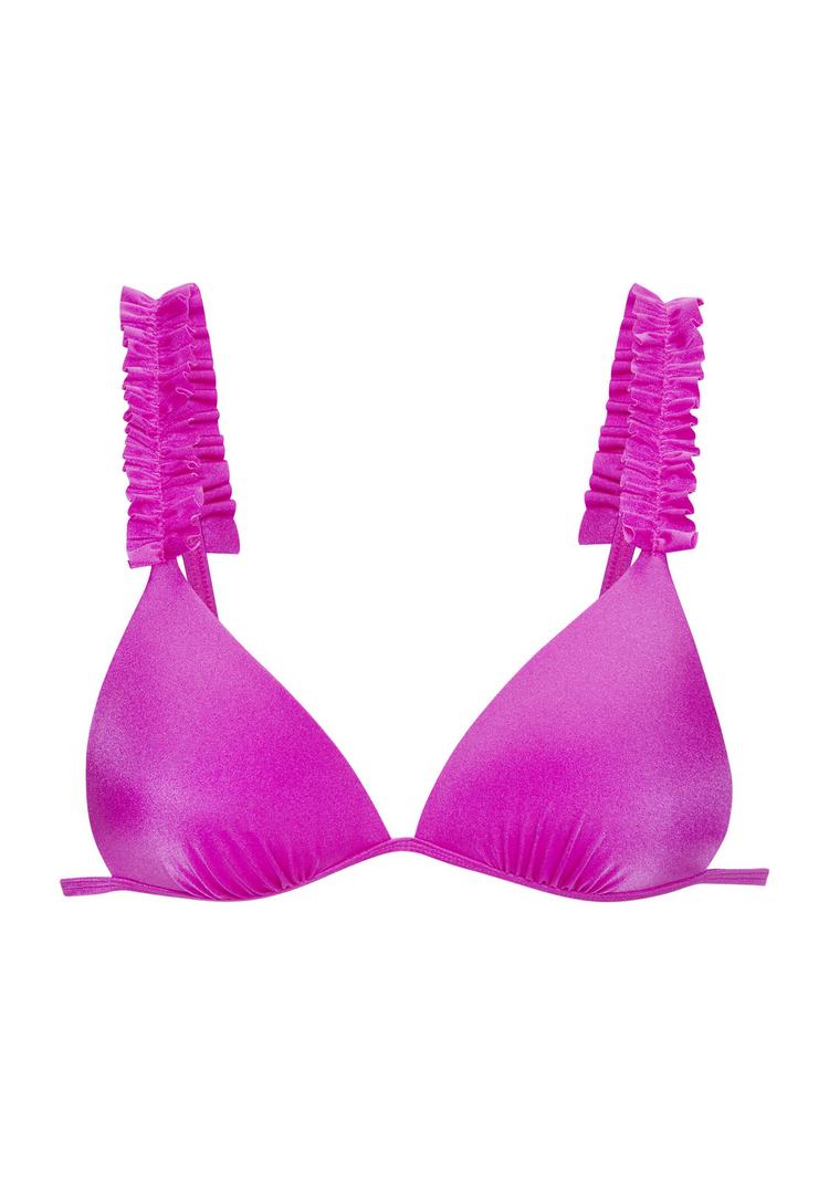 Lascana Lascana Triangel-Bikini-Top Bikini Oberteil Damen - magenta - 0 | SportScheck