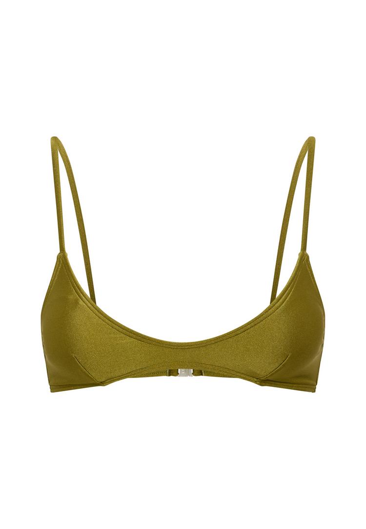 LSCN by Lascana LSCN by Lascana Bustier-Bikini-Top Bikini Oberteil Damen - green moss - 0 | SportScheck