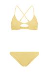 LSCN by Lascana Bustier-Bikini Bikini Set Damen - gelb