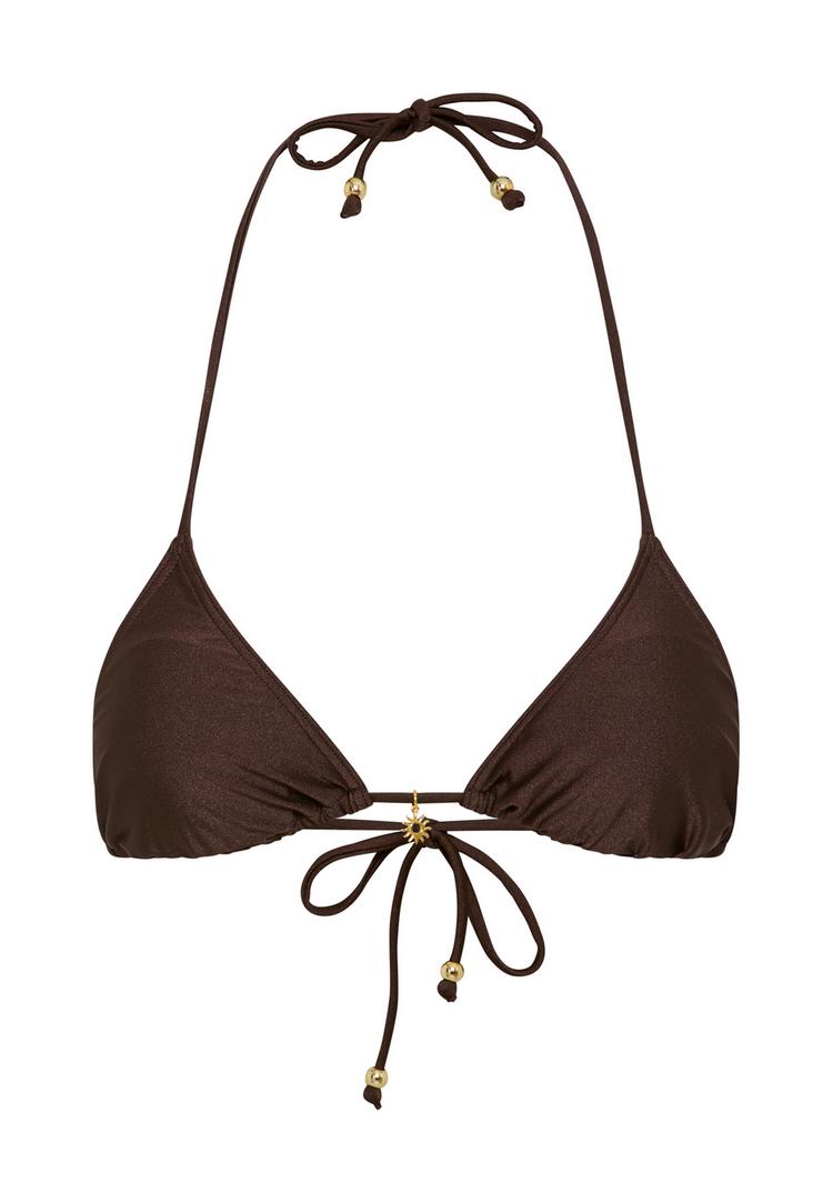 LSCN by Lascana LSCN by Lascana Triangel-Bikini-Top Bikini Oberteil Damen - dark brown - 1 | SportScheck