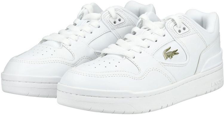 Lacoste Lacoste Sneaker Sneaker Damen - Wei&szlig;/Gold - 0 | SportScheck