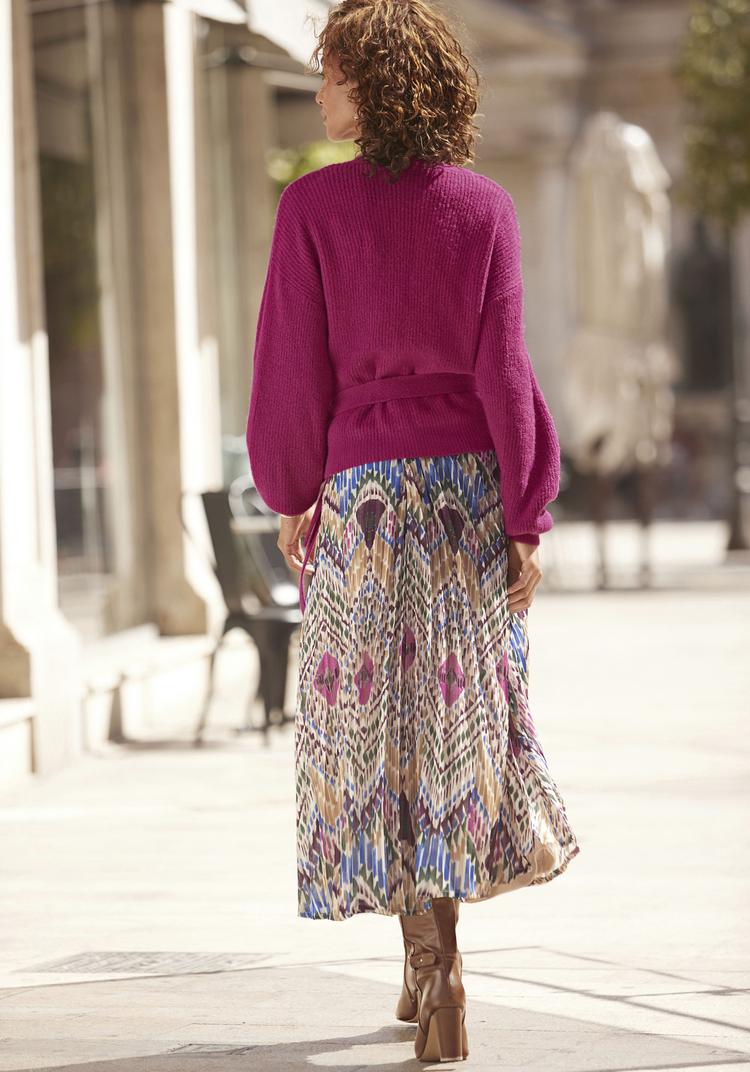 Lascana Lascana Plisseerock Minirock Damen - bunt bedruckt - 0 | SportScheck