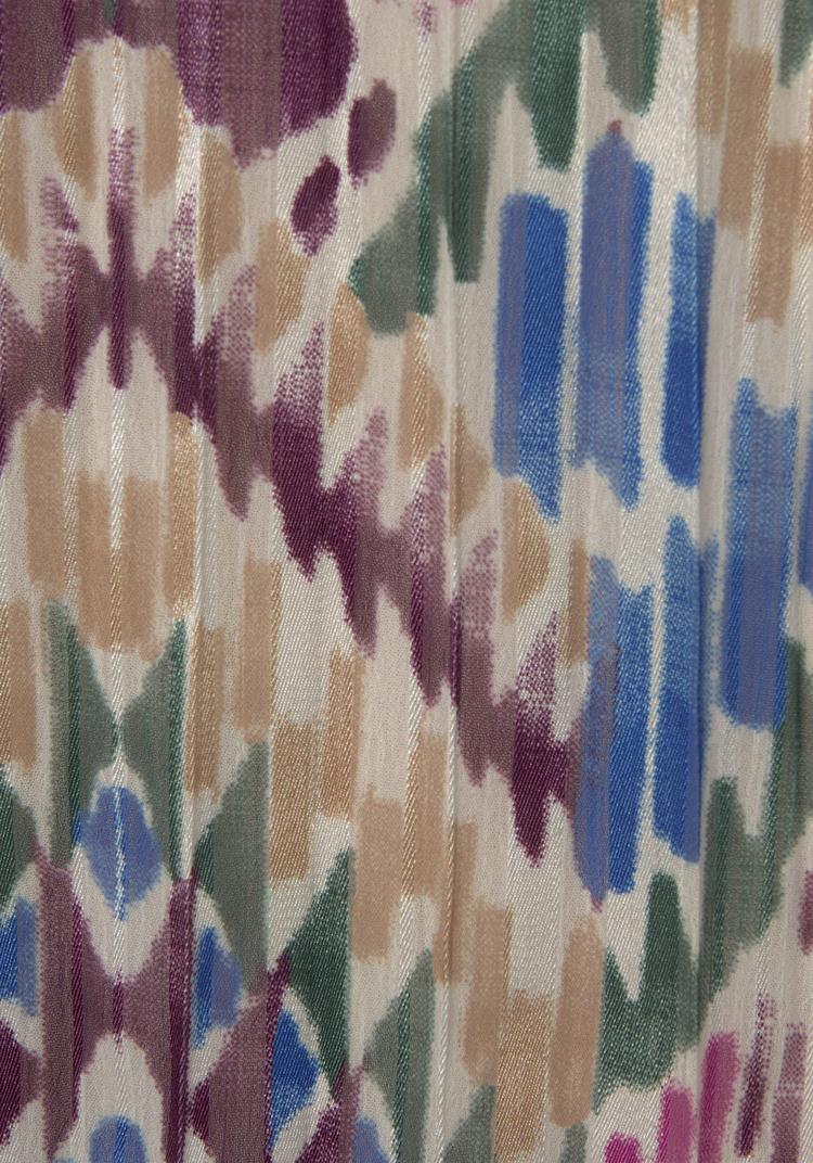 Lascana Lascana Plisseerock Minirock Damen - bunt bedruckt - 1 | SportScheck