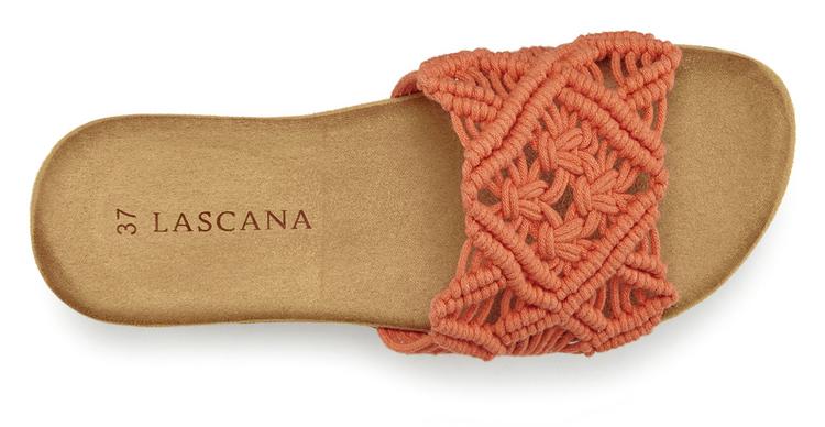 Lascana Lascana Pantolette Sandalen Damen - orange - 2 | SportScheck