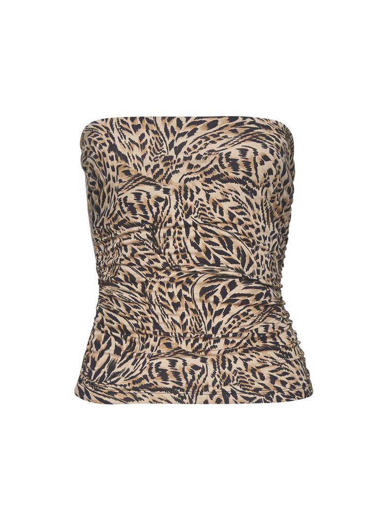 Buffalo Buffalo Bandeautop Bandeautop Damen - beige - blau - 0 | SportScheck