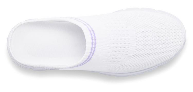 Lascana Lascana Sabot Freizeitschuhe Damen - wei&szlig; - flieder - 3 | SportScheck