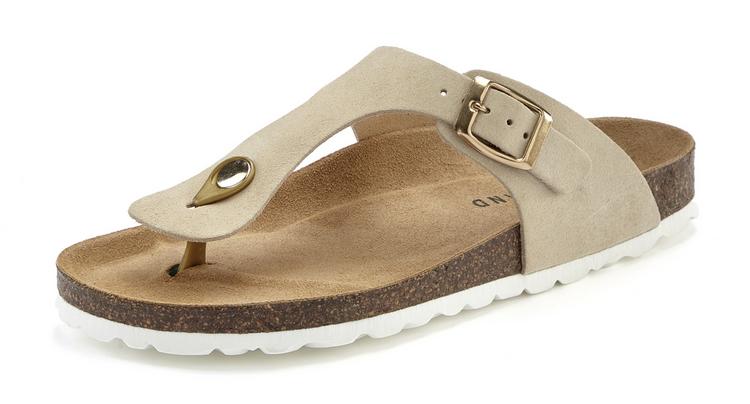 ELBSAND ELBSAND Pantolette Sandalen Damen - beige - 1 | SportScheck