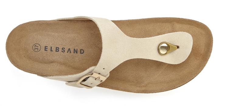 ELBSAND ELBSAND Pantolette Sandalen Damen - beige - 3 | SportScheck
