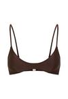 LSCN by Lascana Bustier-Bikini-Top Bikini Oberteil Damen - dark brown