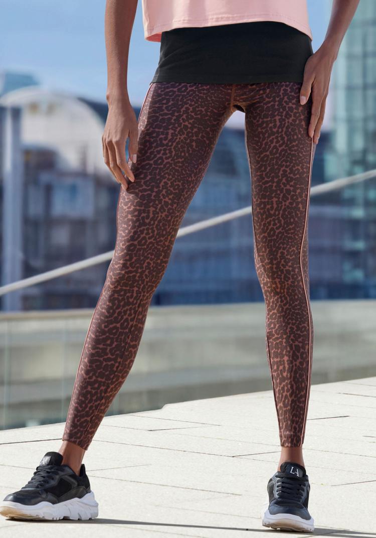 LASCANA Active LASCANA Active Funktionsleggings Tights Damen - braun - 1 | SportScheck