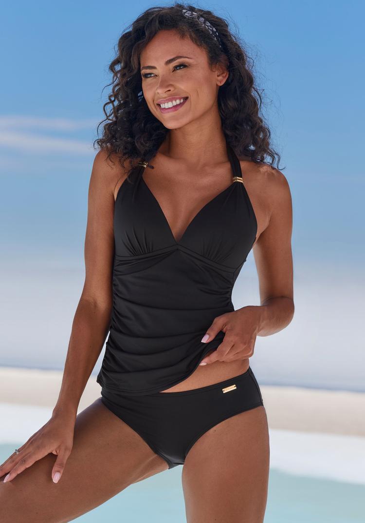 Lascana Lascana Tankini Bikini Set Damen - schwarz - 0 | SportScheck