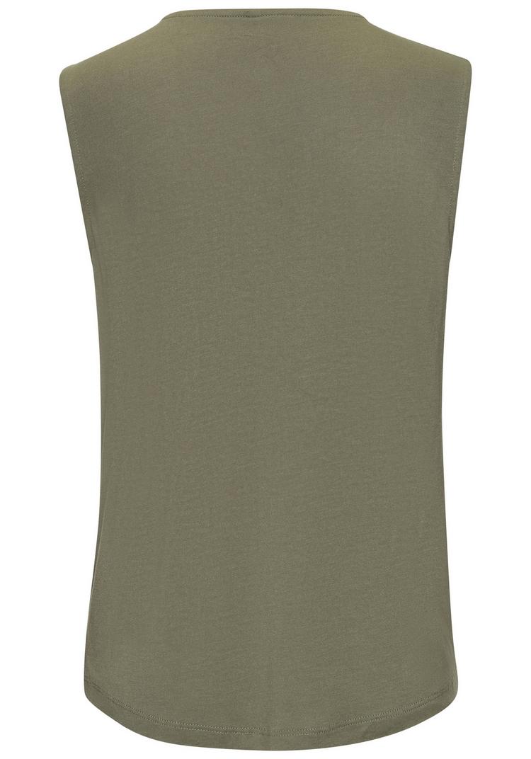 Lascana Lascana Strandtop T-Shirt Damen - khaki - 0 | SportScheck
