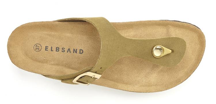 ELBSAND ELBSAND Pantolette Sandalen Damen - khaki - 1 | SportScheck
