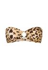 LSCN by Lascana Bandeau-Bikini-Top Bikini Oberteil Damen - leopard
