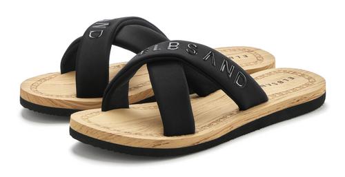 ELBSAND Badepantolette Sandalen Damen