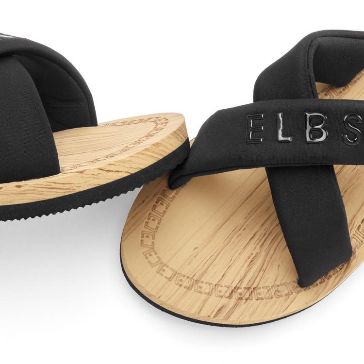 ELBSAND ELBSAND Badepantolette Sandalen Damen - schwarz - 2 | SportScheck