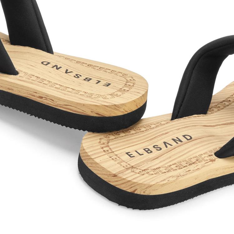 ELBSAND ELBSAND Badepantolette Sandalen Damen - schwarz - 3 | SportScheck