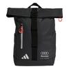 adidas AUDI FORMULA ONE TEAM ROLL TOP HYBRID Fahrradrucksack - Utility Black