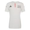 adidas AUDI REVOLUT F1 TEAM Funktionstop Herren - Chalk Pearl / Iron Metallic
