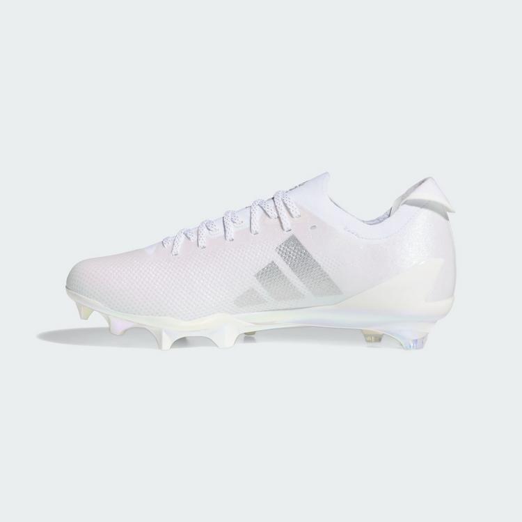 adidas adidas Adizero Electric+ II American Football Fu&szlig;ballschuhe - Cloud White / Cloud White / Silver Metallic - 5 | SportScheck