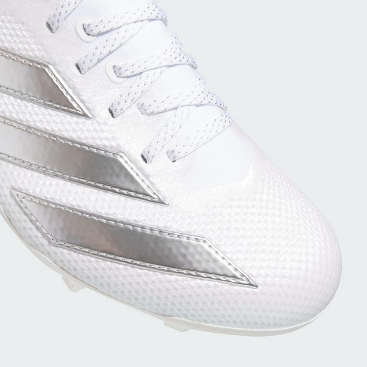 adidas adidas Adizero Electric+ II American Football Fu&szlig;ballschuhe - Cloud White / Cloud White / Silver Metallic - 7 | SportScheck