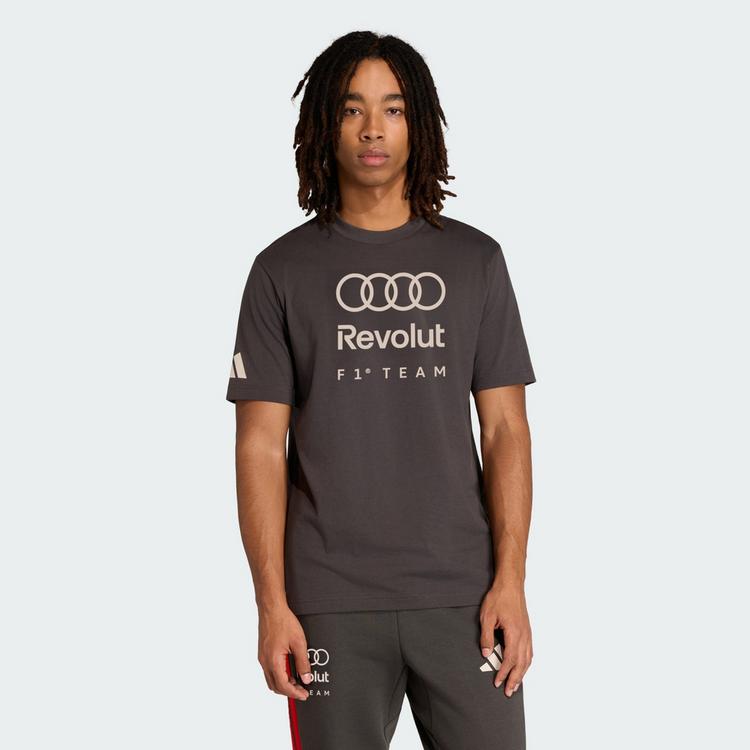 adidas adidas AUDI FORMULA ONE TEAM DNA Grafik T-SHIRT Funktionstop Herren - Utility Black - 0 | SportScheck