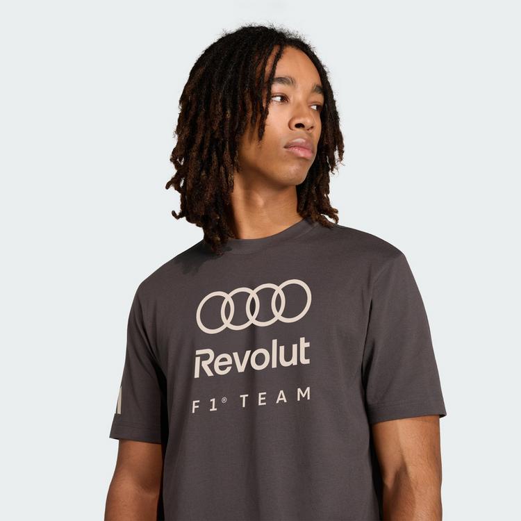adidas adidas AUDI FORMULA ONE TEAM DNA Grafik T-SHIRT Funktionstop Herren - Utility Black - 1 | SportScheck