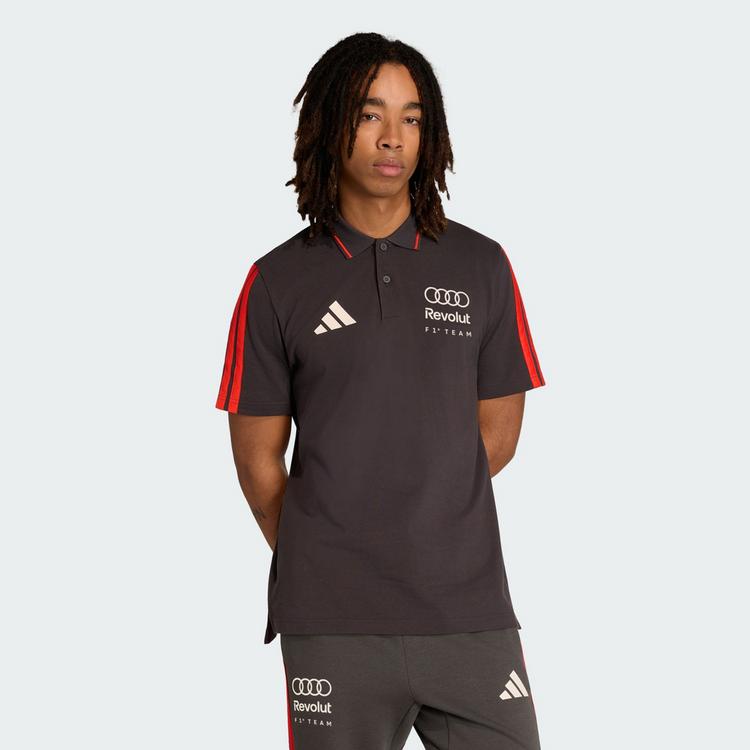 adidas adidas AUDI&nbsp;REVOLUT&nbsp;F1&nbsp;TEAM&nbsp;DNA&nbsp;POLOSHIRT Funktionstop Herren - Utility Black - 0 | SportScheck