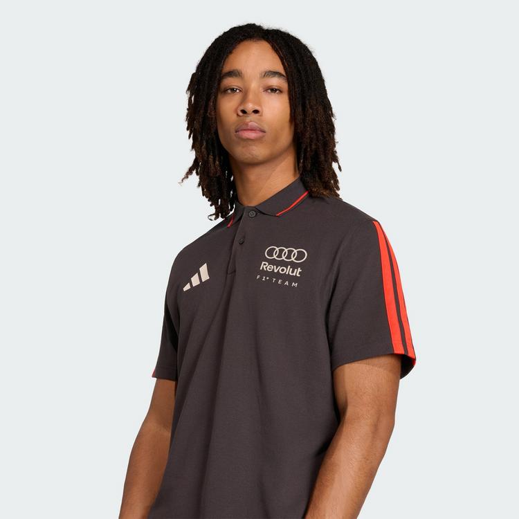 adidas adidas AUDI&nbsp;REVOLUT&nbsp;F1&nbsp;TEAM&nbsp;DNA&nbsp;POLOSHIRT Funktionstop Herren - Utility Black - 1 | SportScheck