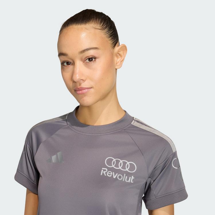 adidas adidas Funktionstop Damen - Grey Strata / Iron Metallic - 0 | SportScheck