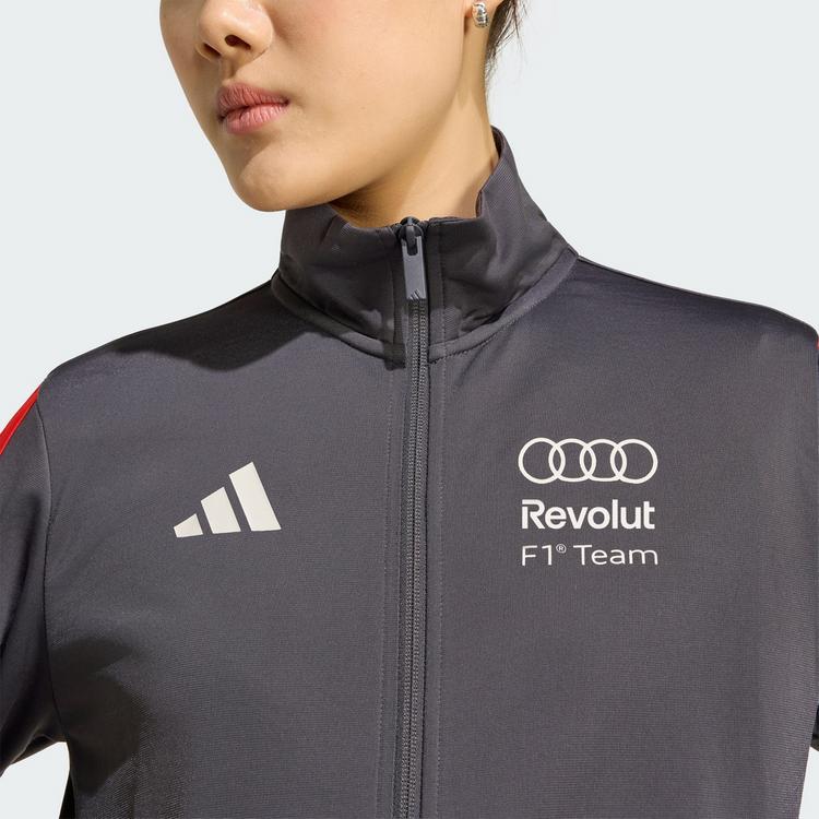 adidas adidas AUDI&nbsp;REVOLUT&nbsp;F1&nbsp;TEAM&nbsp;DNA&nbsp;TRAININGSJACKE Hoodie Damen - Utility Black - 0 | SportScheck