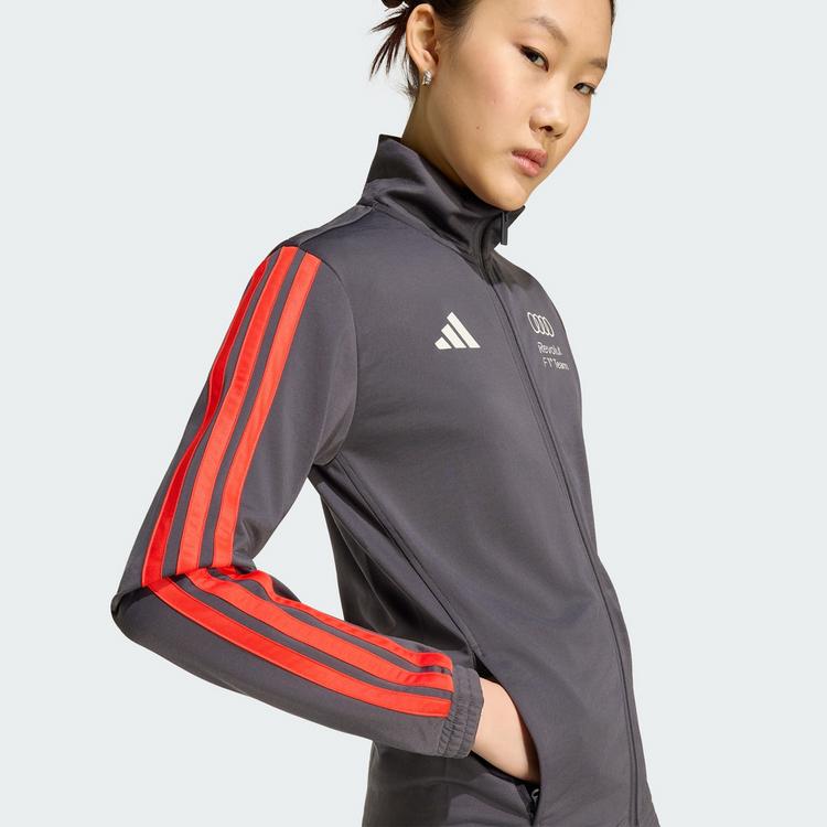 adidas adidas AUDI&nbsp;REVOLUT&nbsp;F1&nbsp;TEAM&nbsp;DNA&nbsp;TRAININGSJACKE Hoodie Damen - Utility Black - 1 | SportScheck