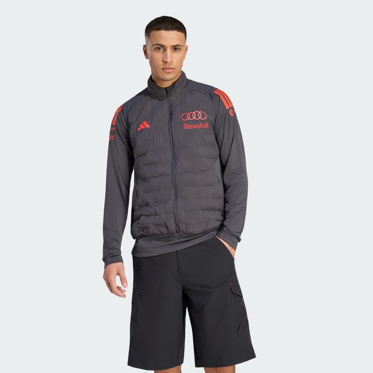adidas adidas AUDI REVOLUT F1 TEAM MECHANICS Fahrradweste Herren - Utility Black / Hi-Res Red - 0 | SportScheck