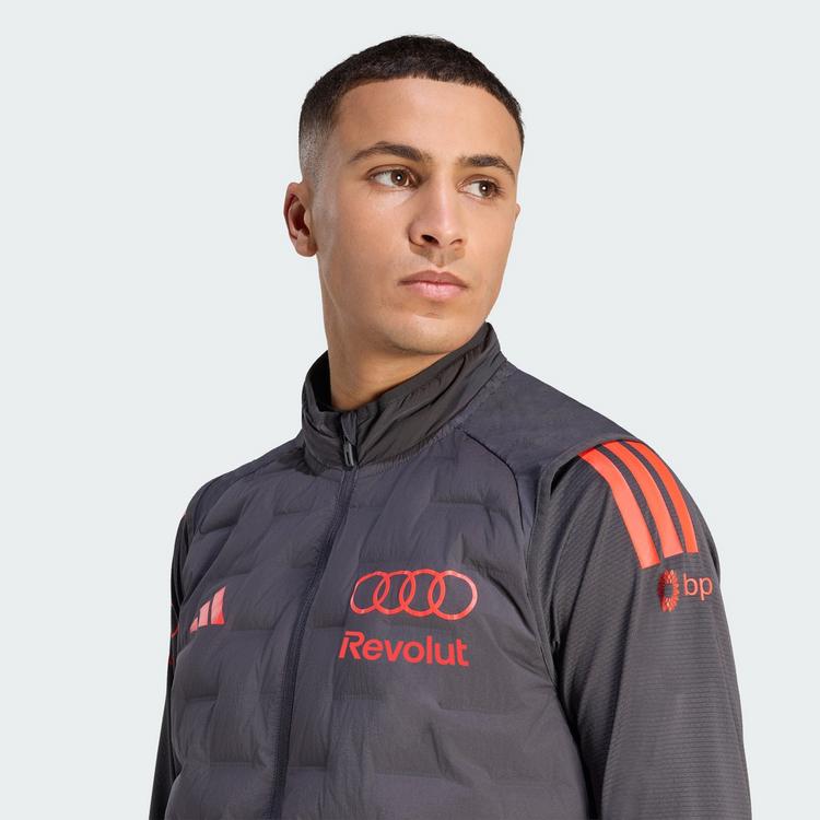 adidas adidas AUDI REVOLUT F1 TEAM MECHANICS Fahrradweste Herren - Utility Black / Hi-Res Red - 0 | SportScheck