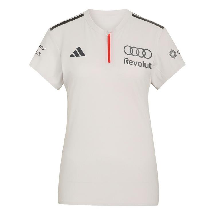adidas adidas AUDI REVOLUT F1 TEAM Funktionstop Damen - Chalk Pearl / Iron Metallic - 0 | SportScheck