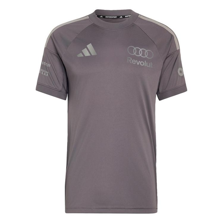adidas adidas AUDI REVOLUT F1 TEAM DRIVER REPLICA Funktionstop Herren - Grey Strata / Iron Metallic - 0 | SportScheck