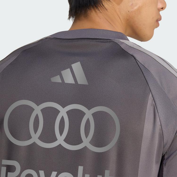 adidas adidas AUDI REVOLUT F1 TEAM DRIVER REPLICA Funktionstop Herren - Grey Strata / Iron Metallic - 0 | SportScheck