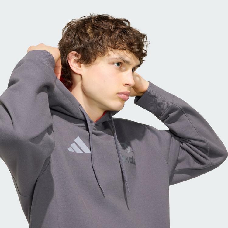 adidas adidas AUDI REVOLUT F1 TEAM DRIVER HOODIE Hoodie Herren - Grey Strata - 1 | SportScheck