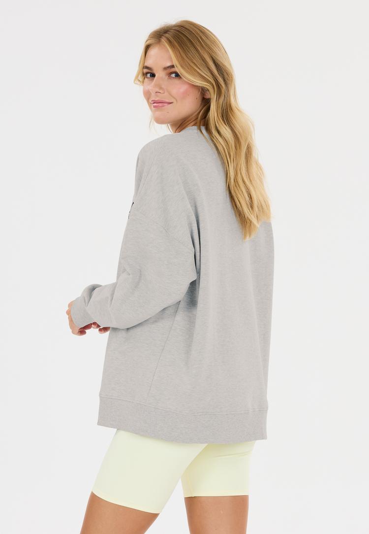 Athlecia Athlecia Fenne Sweatshirt Damen - 1005 Light Grey Melange - 3 | SportScheck